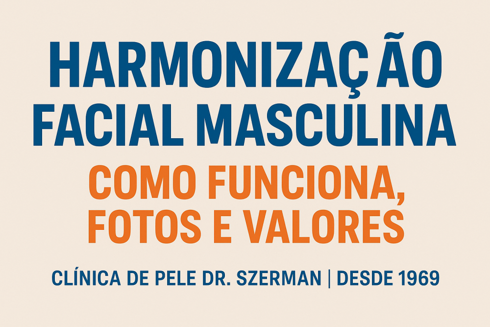 harmonização fácial masculina