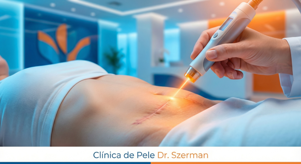 cicatriz de cesareana com laser co2