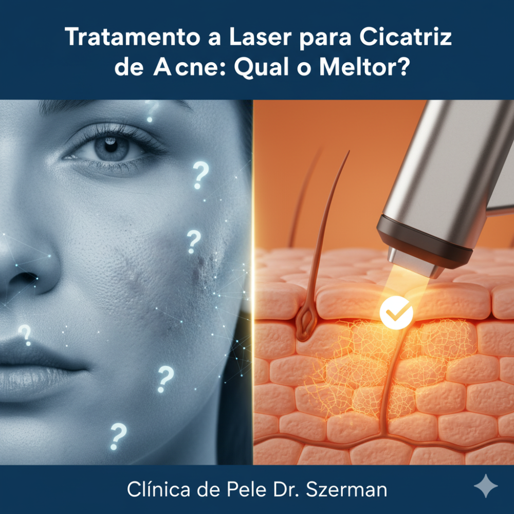 tratamento a laser para cicatriz de acne