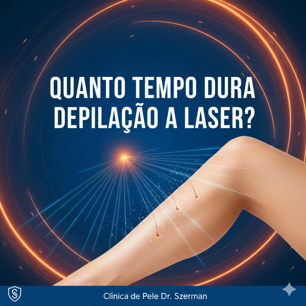 quanto tempo dura depilação a laser