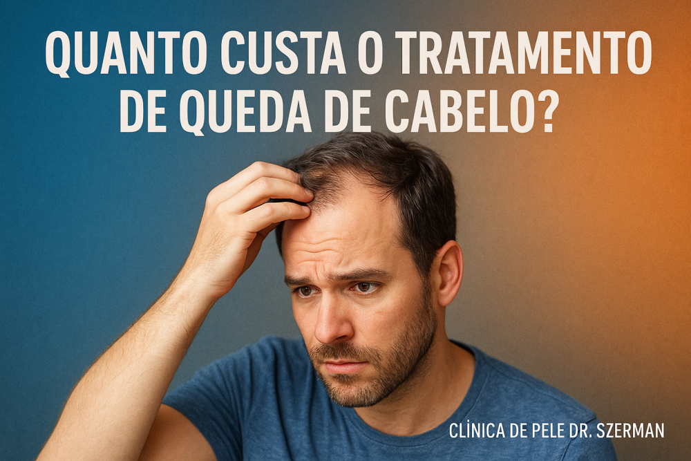 tratamento de queda de cabelo