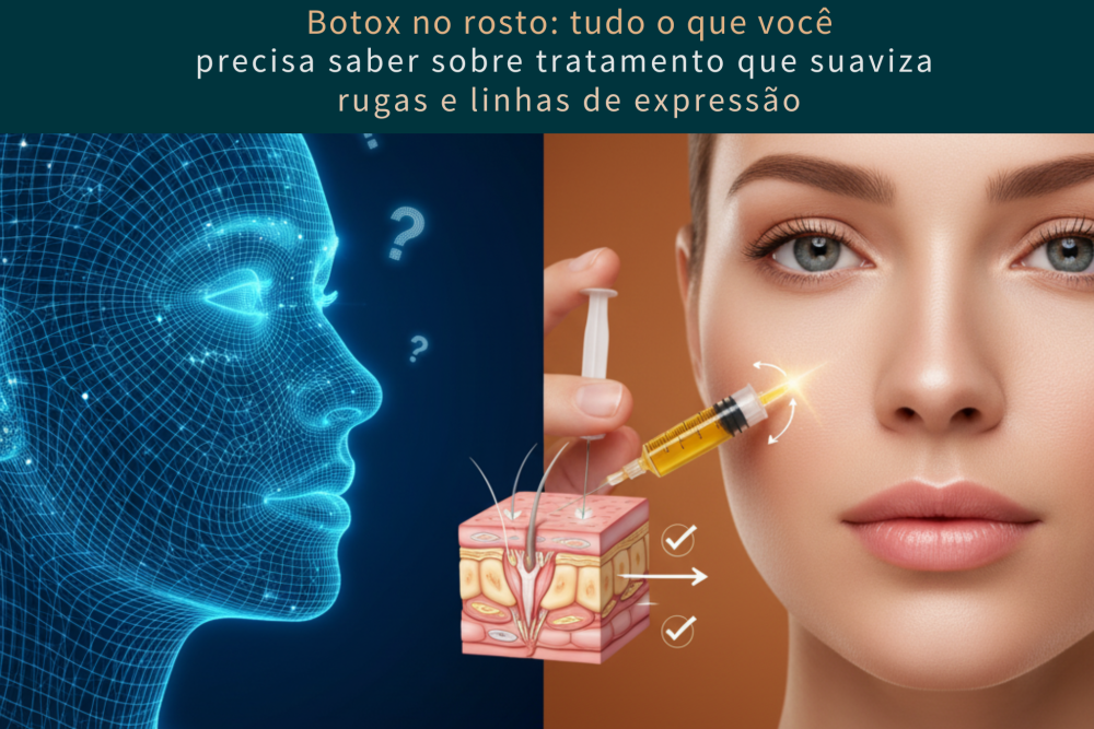 botox no rosto