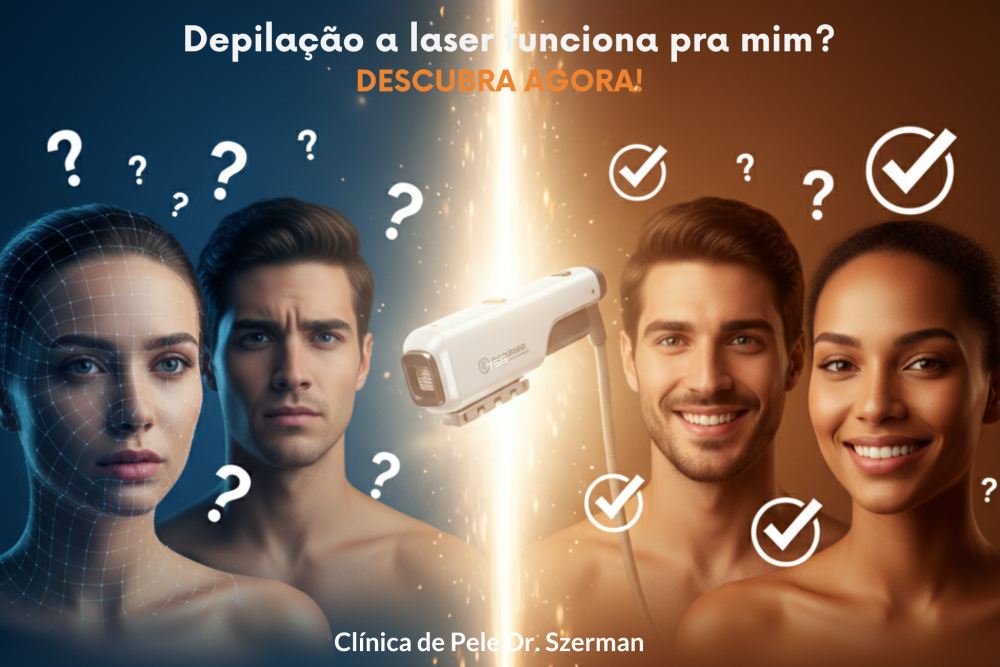depilação a laser funciona