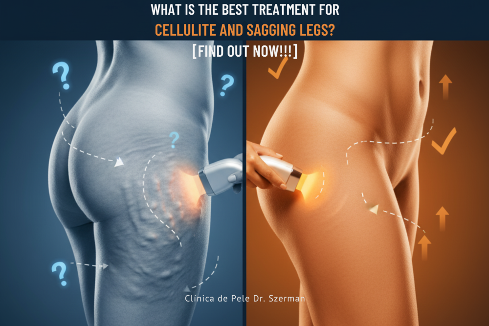 WHAT IS THE BEST TREATMENT FOR CELLULITE AND SAGGING LEGS