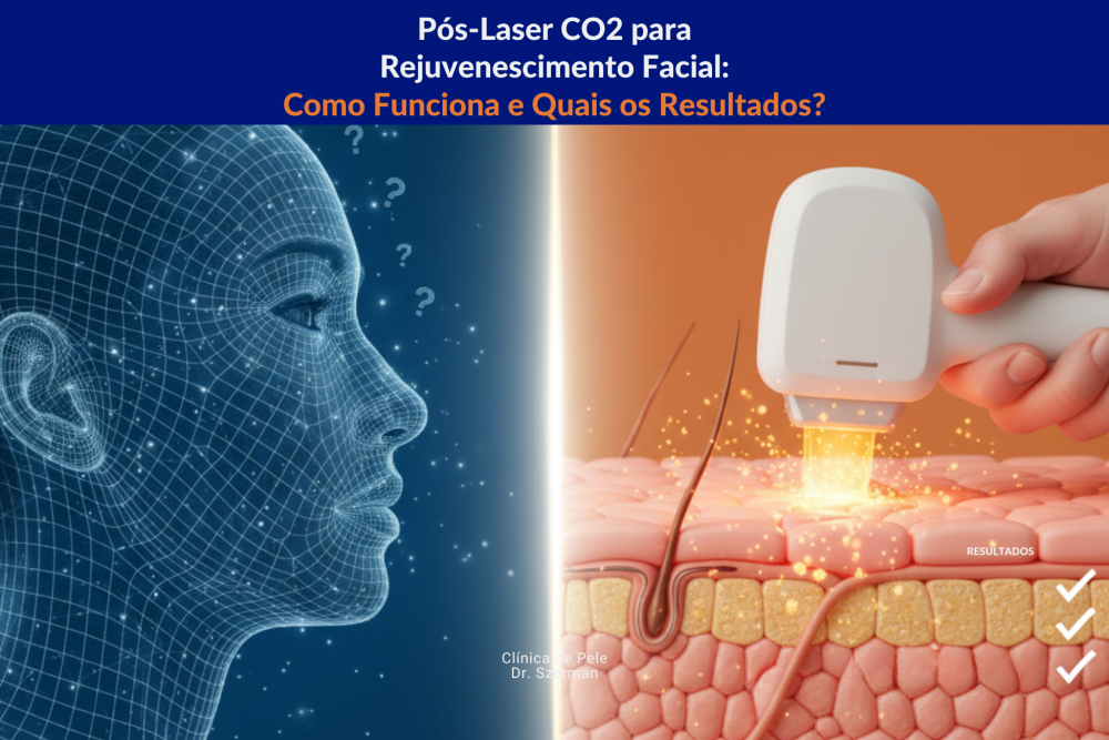 ós-Laser CO2 para Rejuvenescimento Facial