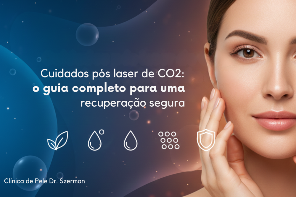 cuidados pós laser de CO2