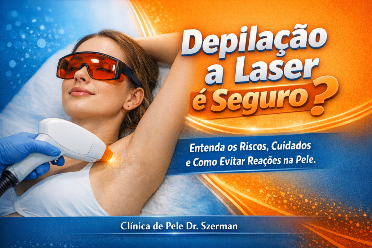 depilação a laser é seguro