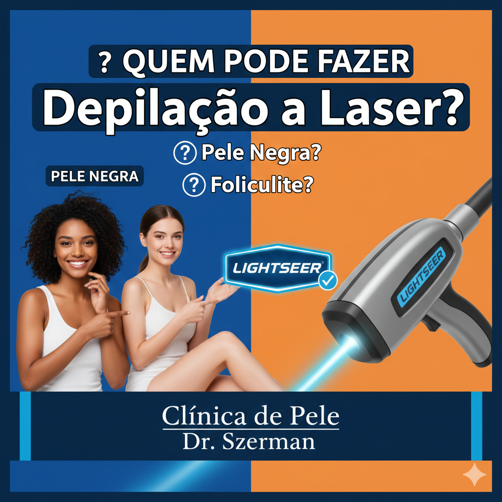quem pode fazer depilação a laser