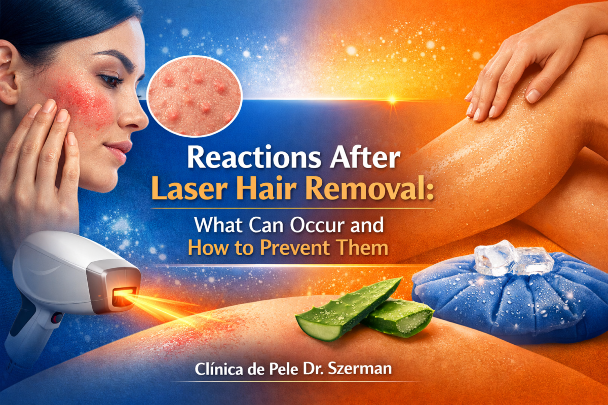 reactions after laser hair removal