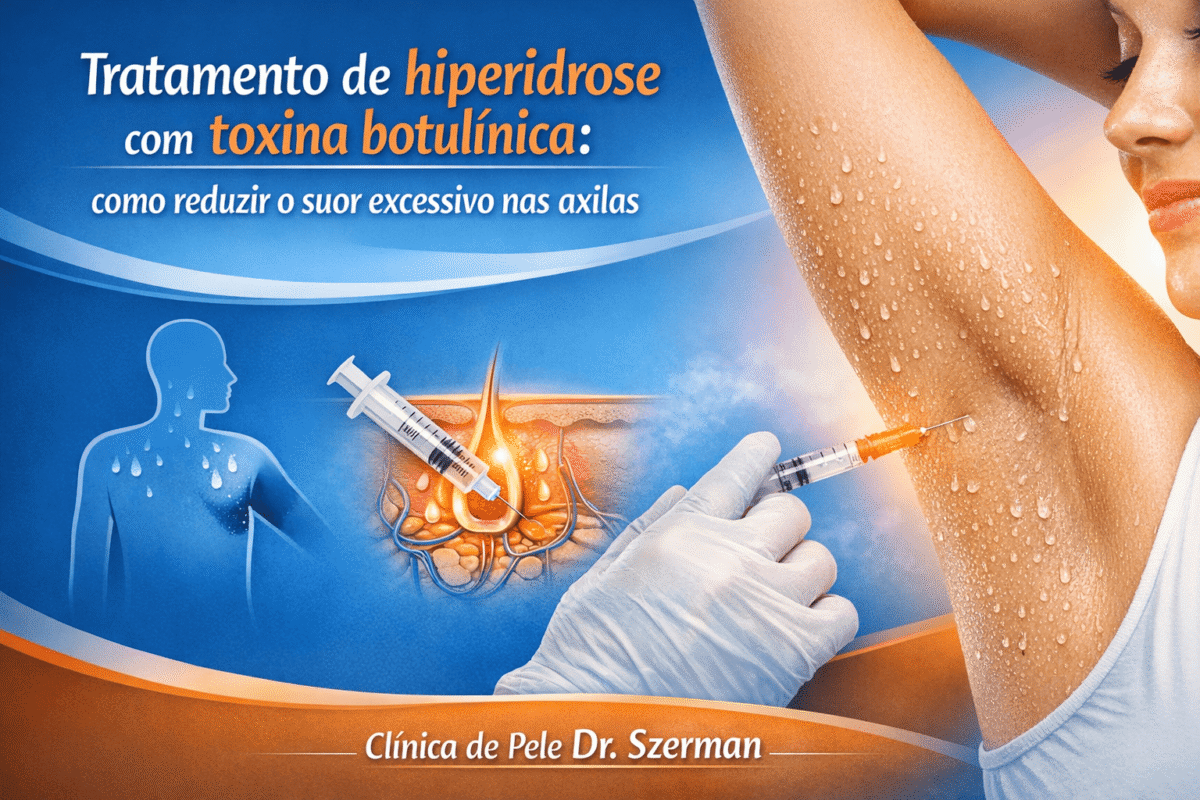 Tratamento de hiperidrose com toxina botulinica (1)