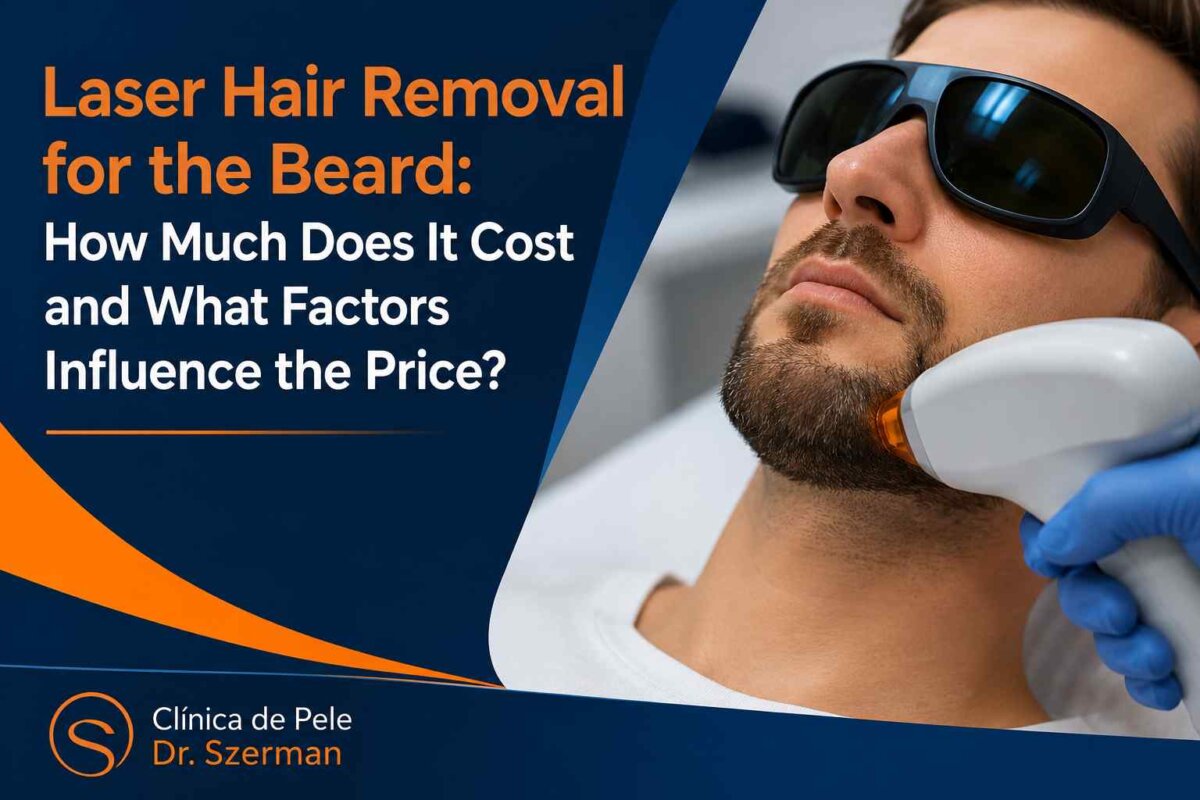 Laser hair removal for the beard
