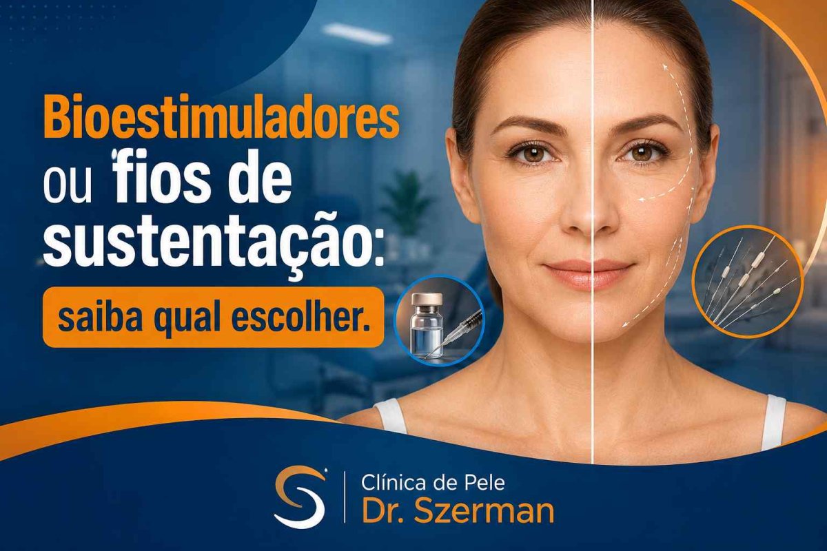 Bioestimuladores ou fios de sustentação: saiba qual escolher