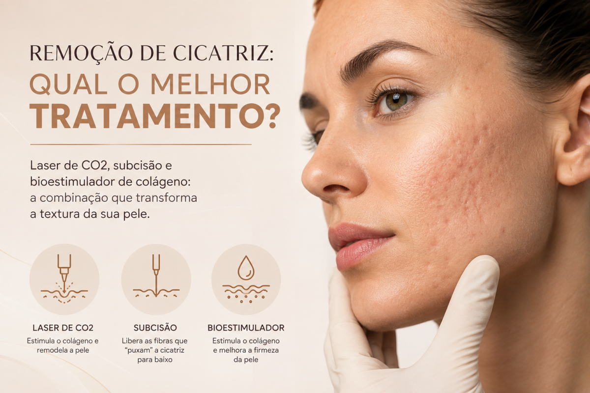 remoção de cicatriz